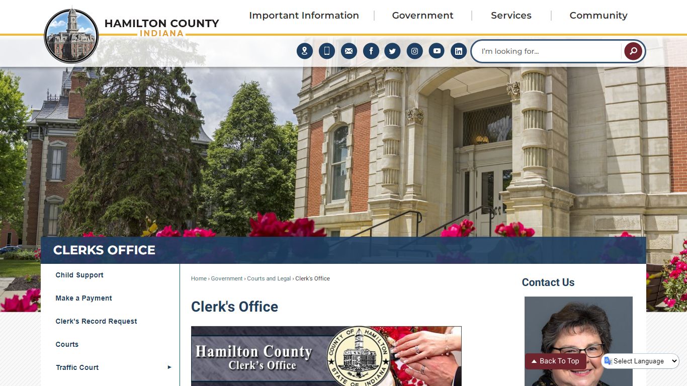 Clerk's Office | Hamilton County, IN